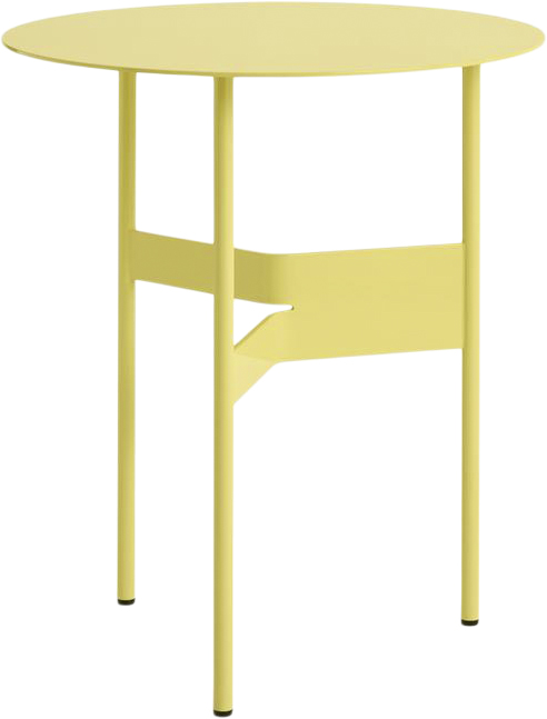 Shim Coffee Tableø45 x H51-custard