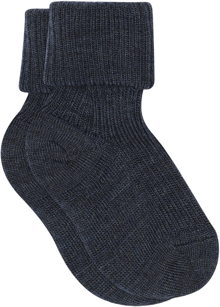 Wool rib Baby Socks