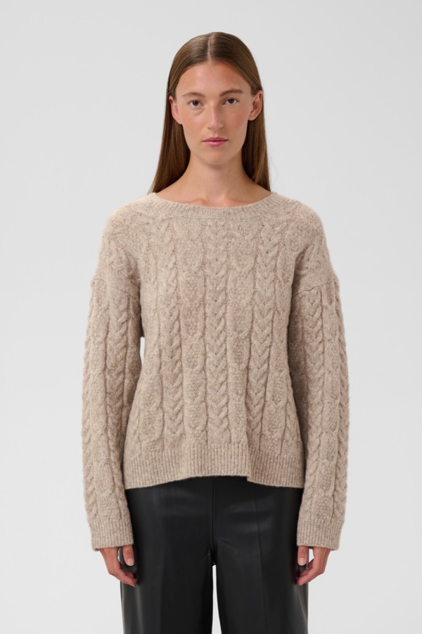 Slidalia Cable Pullover