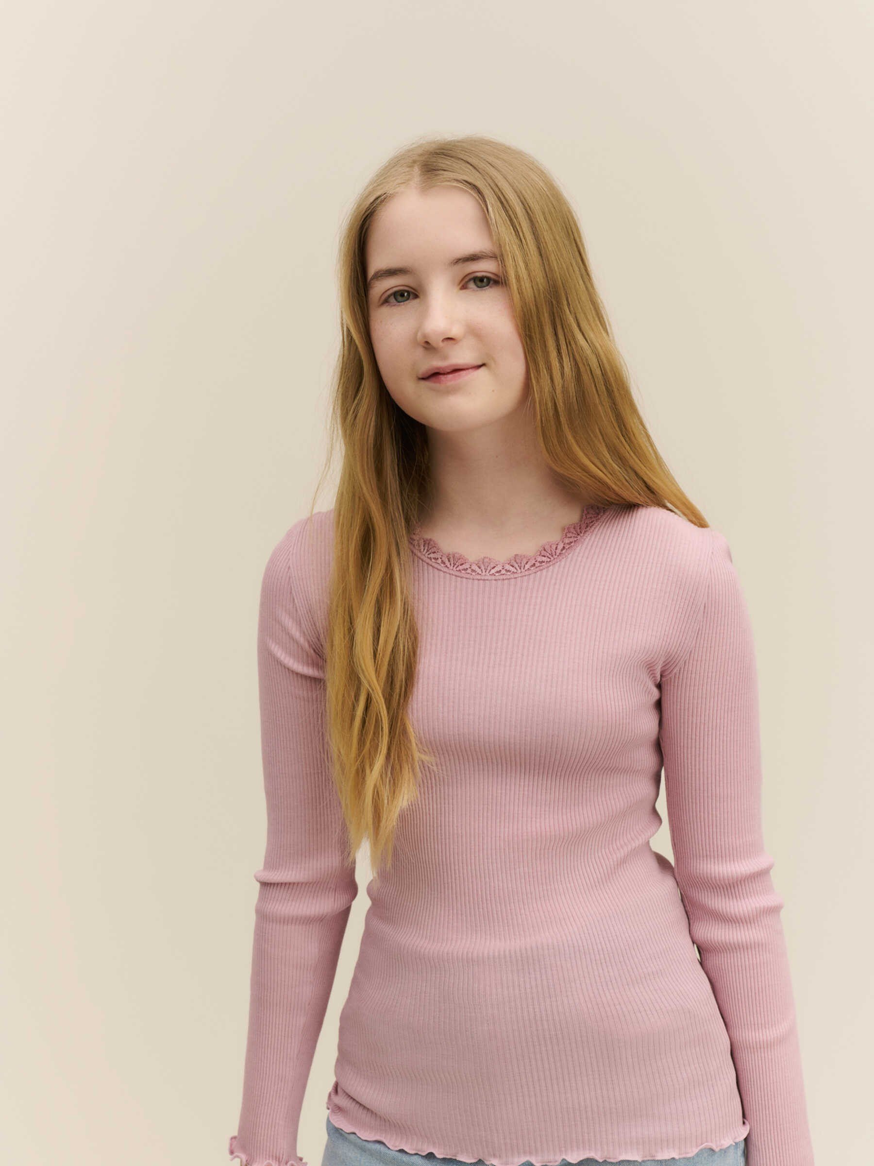 Rkbalta Modal LS Lace Tshirt