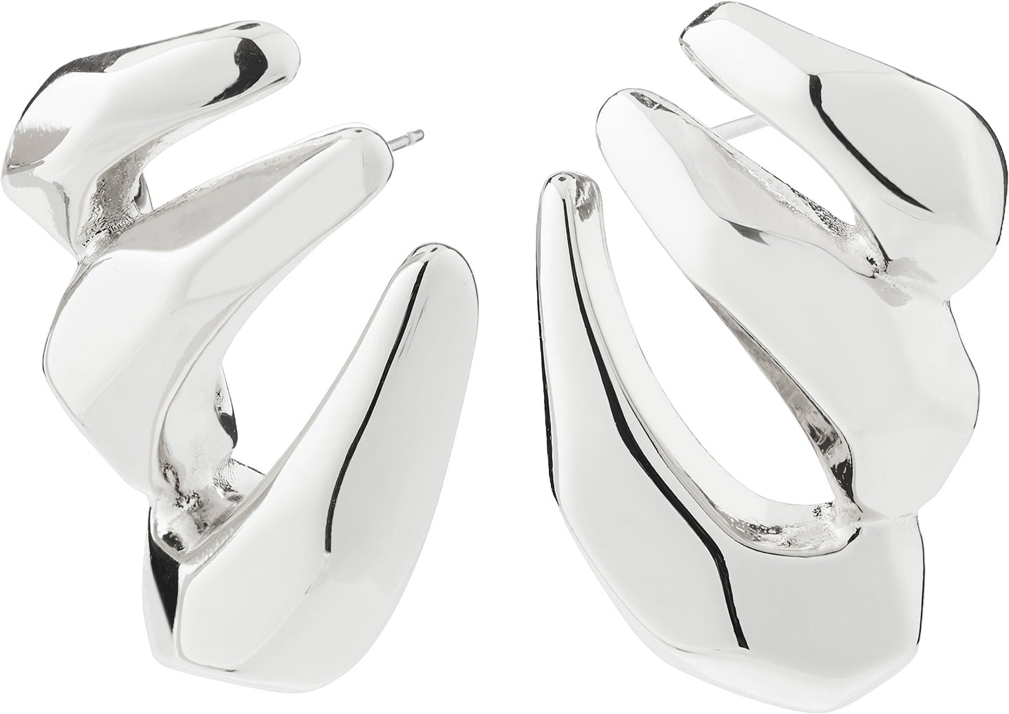 Presence Earrings Silverplated