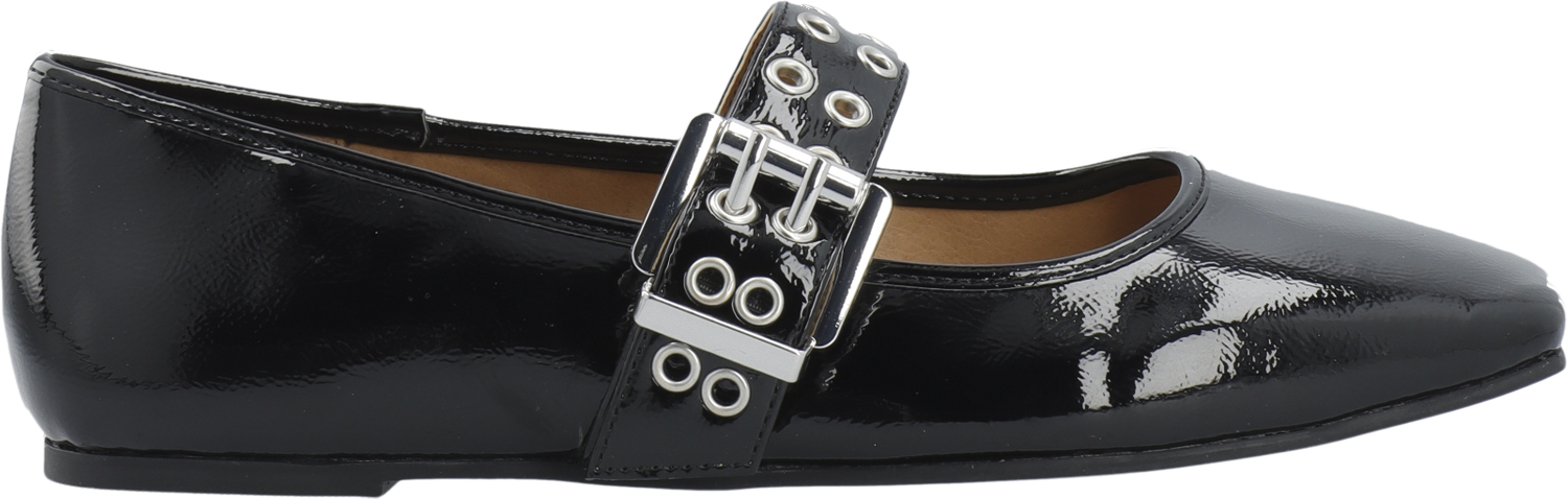 Biarose Karré Mary Jane Flat Faux Leather