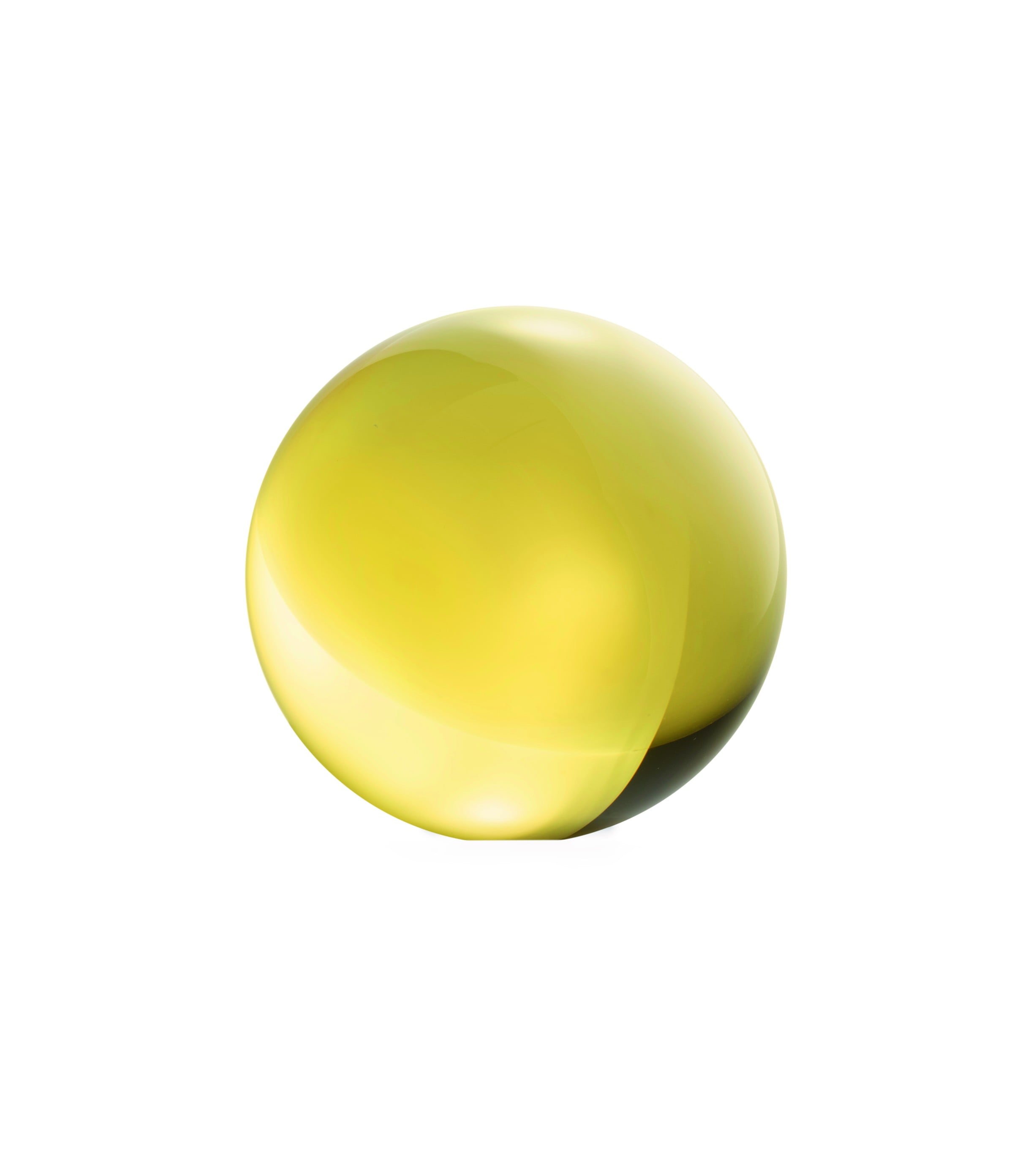Iittala Glaskugle 5cm Ildgul