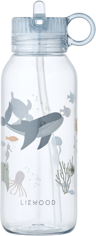 Yang Tritan Water Bottle 500ml Sea