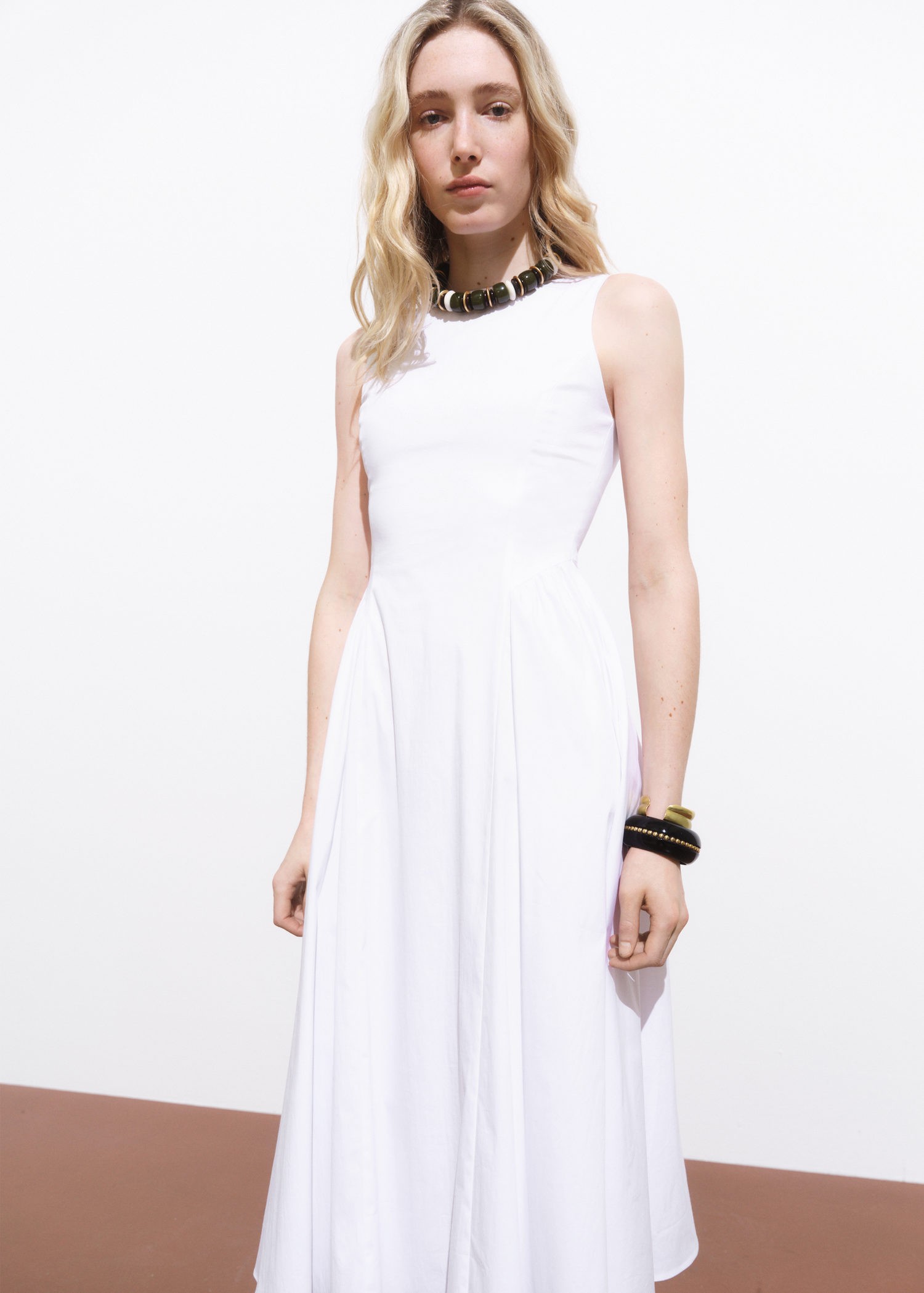 Flared Mididress
