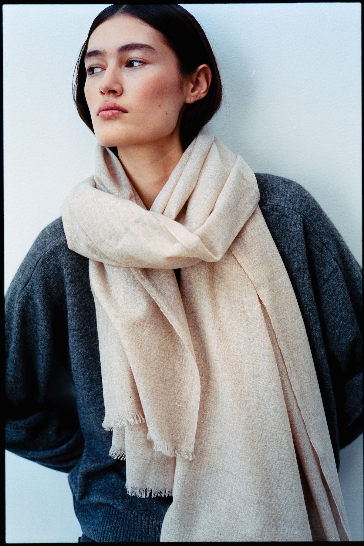 Wool Cash Scarf Caroliva