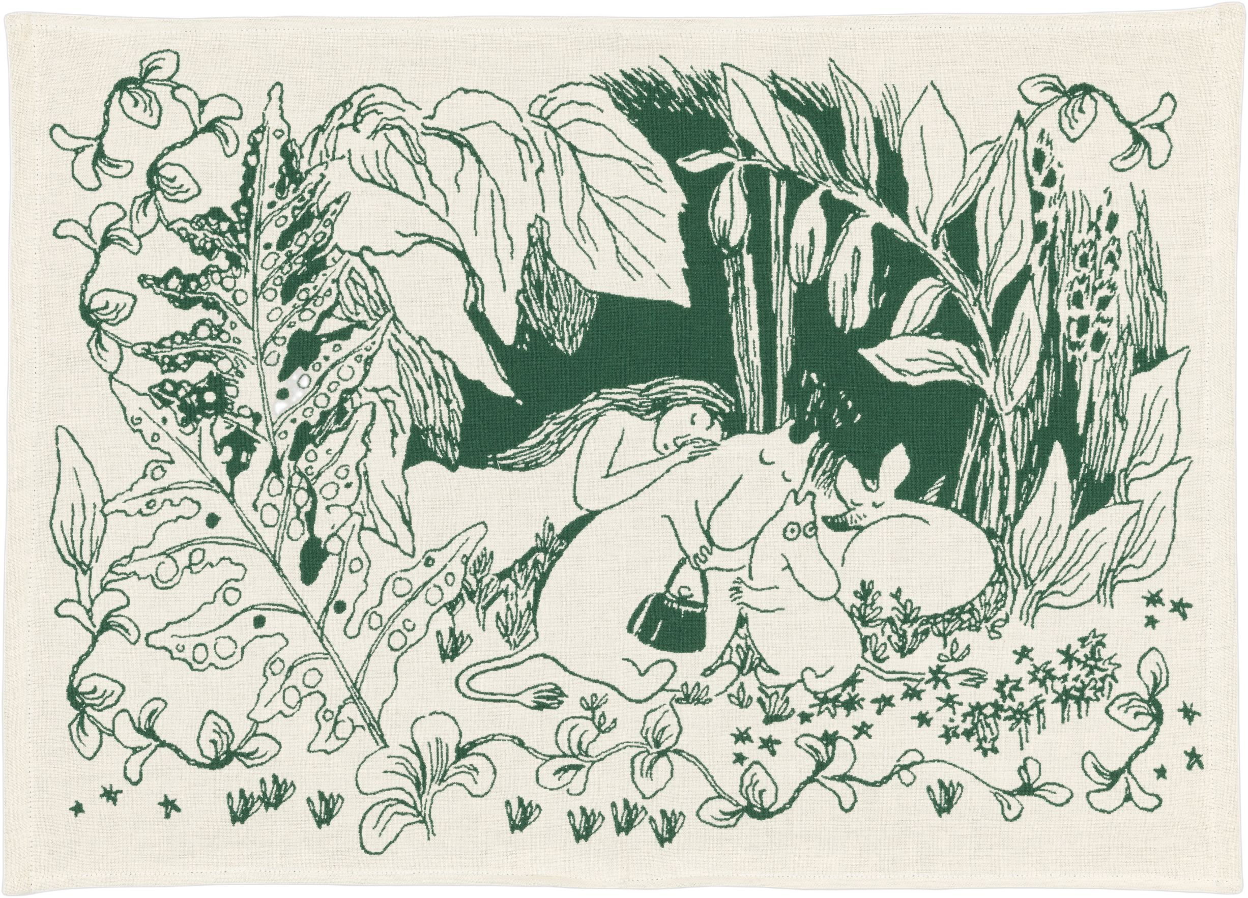Moomin Arabia 45x65cm Viskestykke Mumidag 2025 Gots