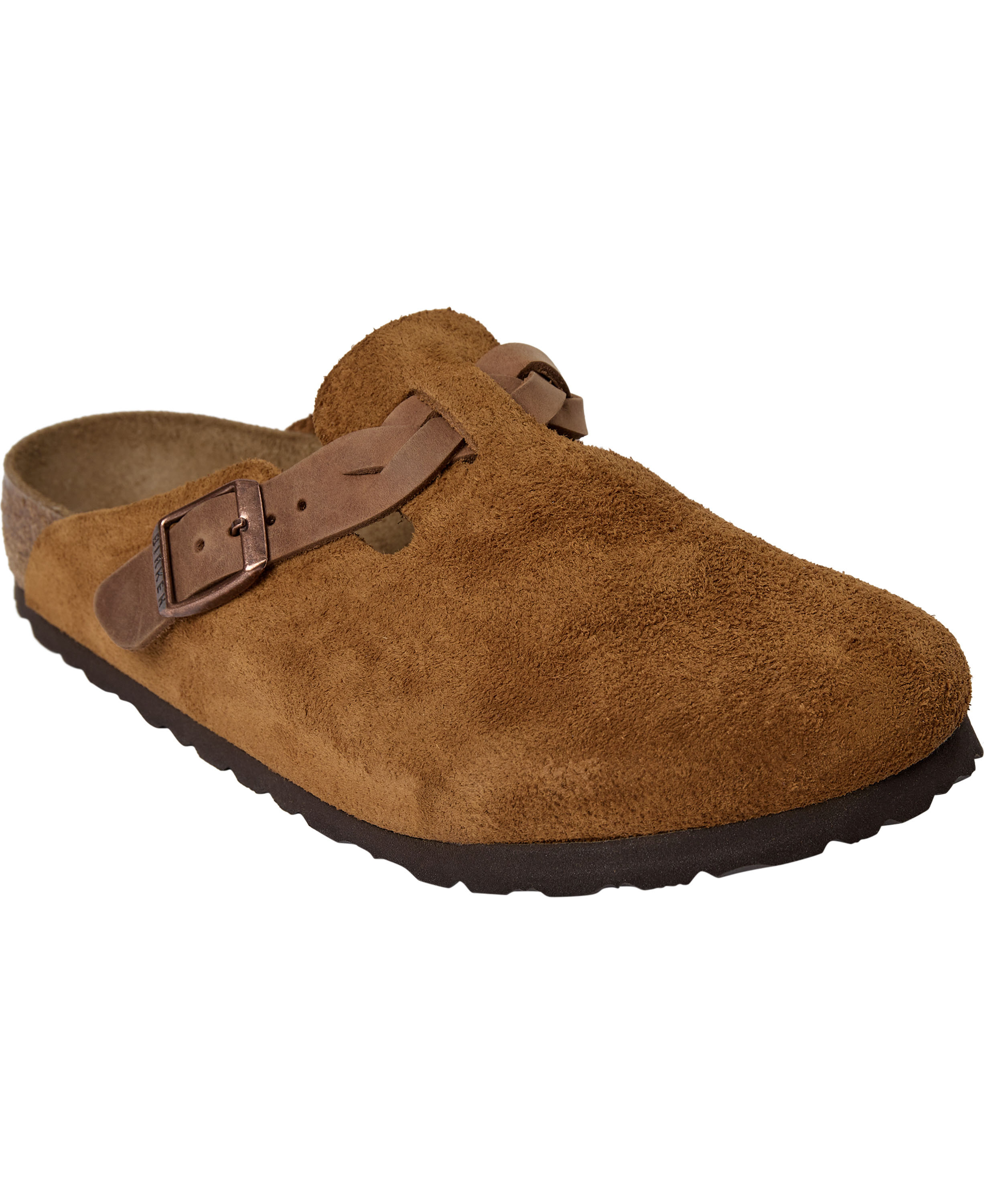 Boston Leve Braided Mink Clog Brown 39 Kvinde Komfort