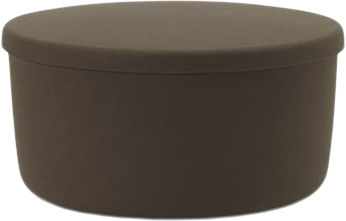 Hide Storage Pouf Large