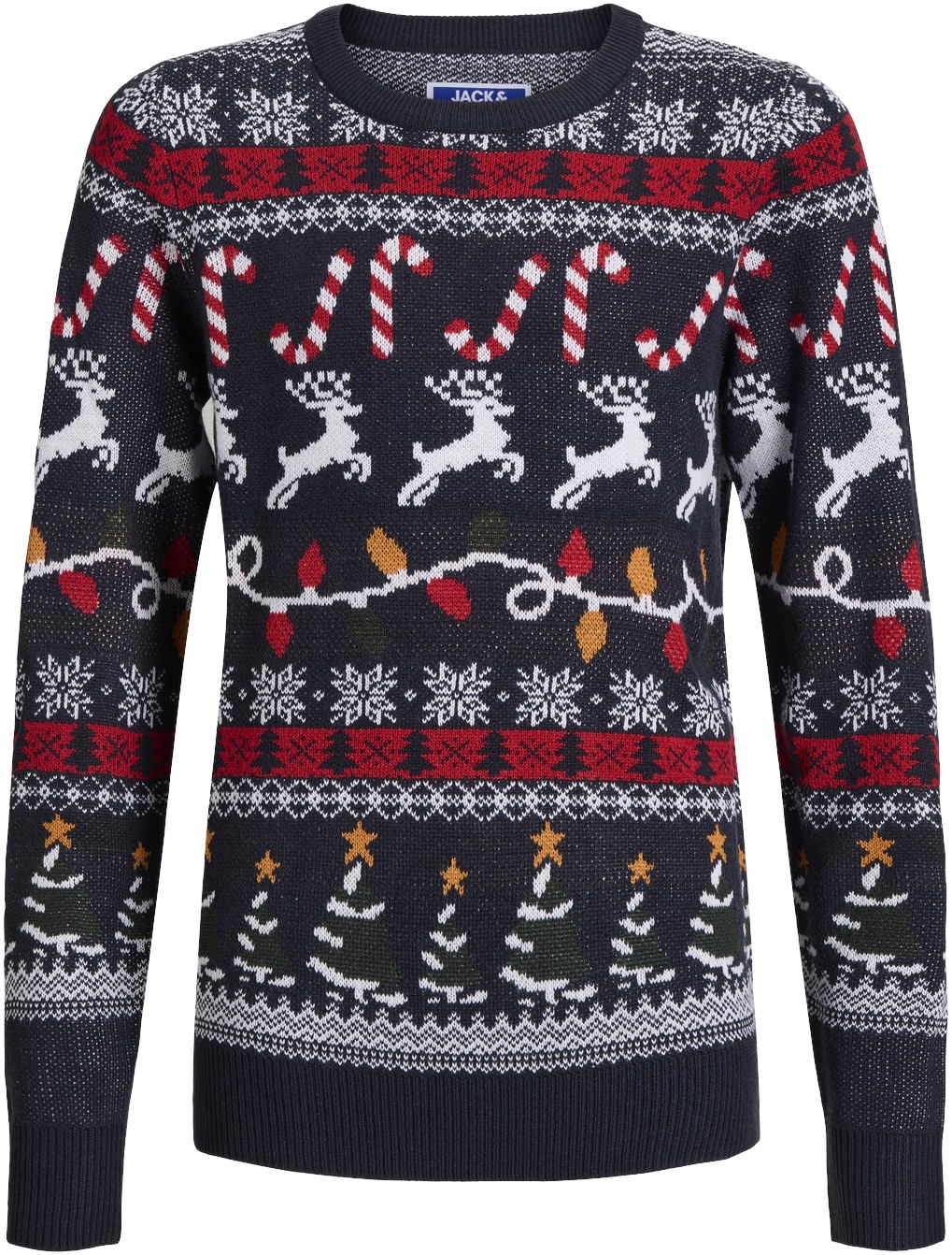 Jjxmas Santa Knit Crew Neck JNR