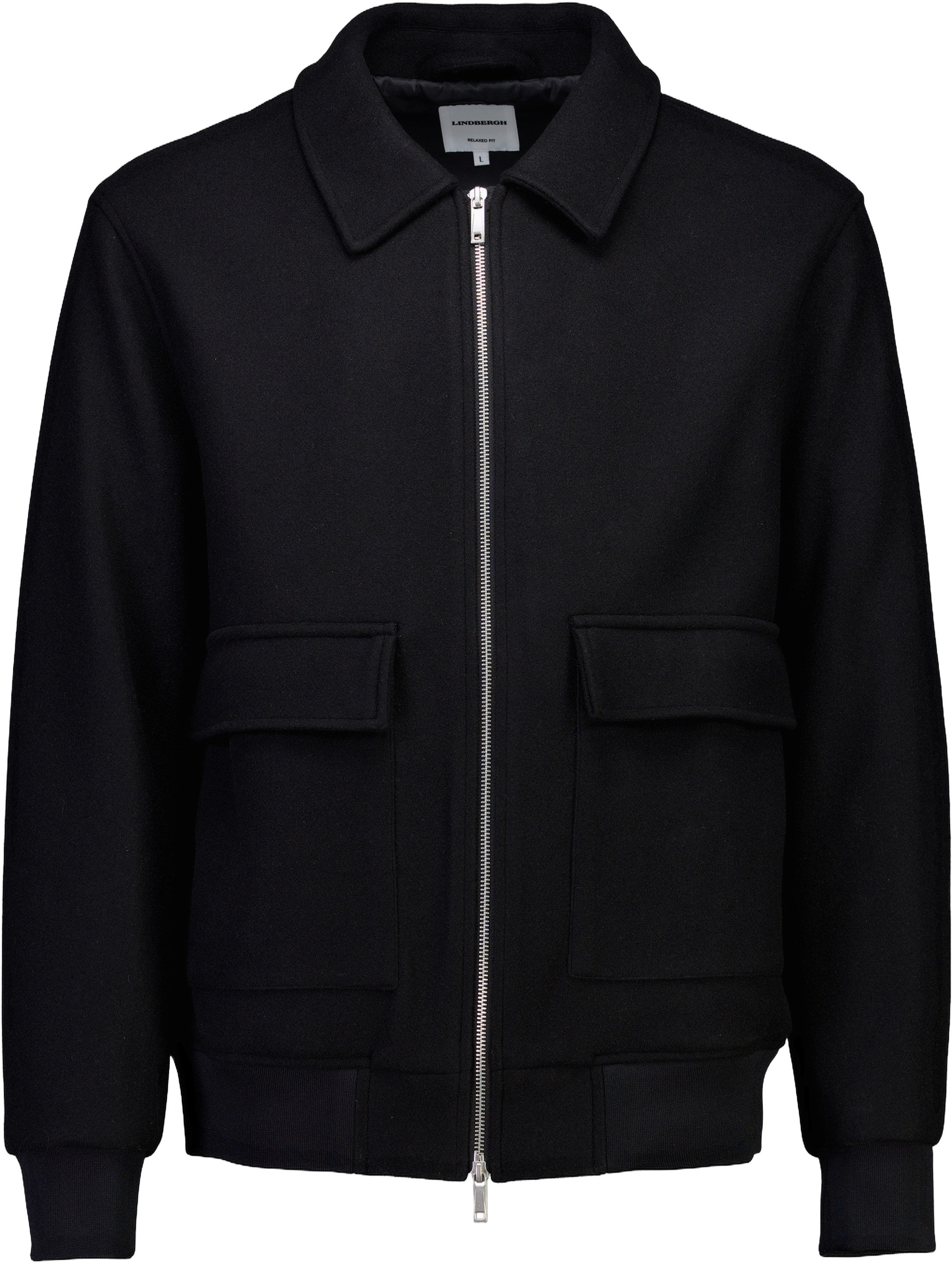 Wool Look Zipthrough Jacket