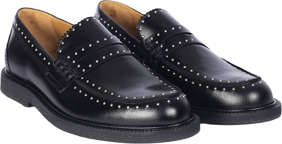Klassisk Penny Loafer Med Dekorativ