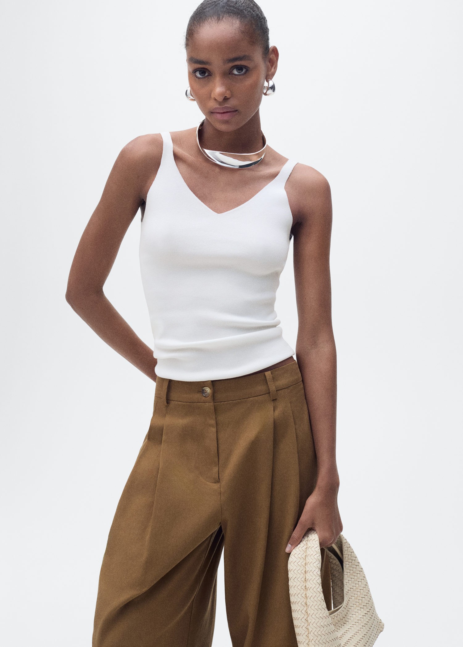 Vneck Knit top