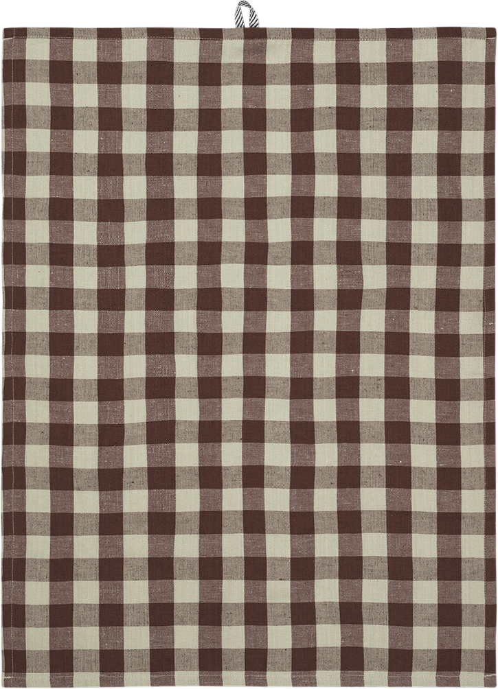 Hale Tea Towel Cinnamon/grey Green - Køb til DKK 103 - Spar 20%