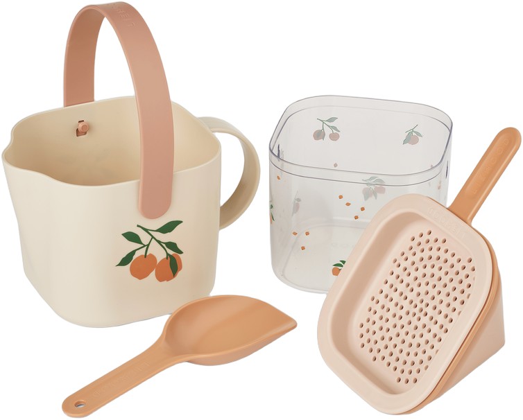 Roald Sand Set Peach / Sea Shellon