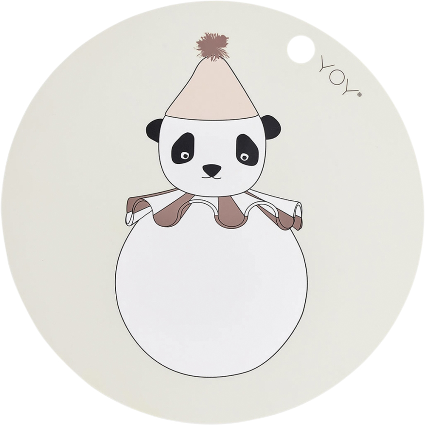 Panda Pompom Dækkeserviet