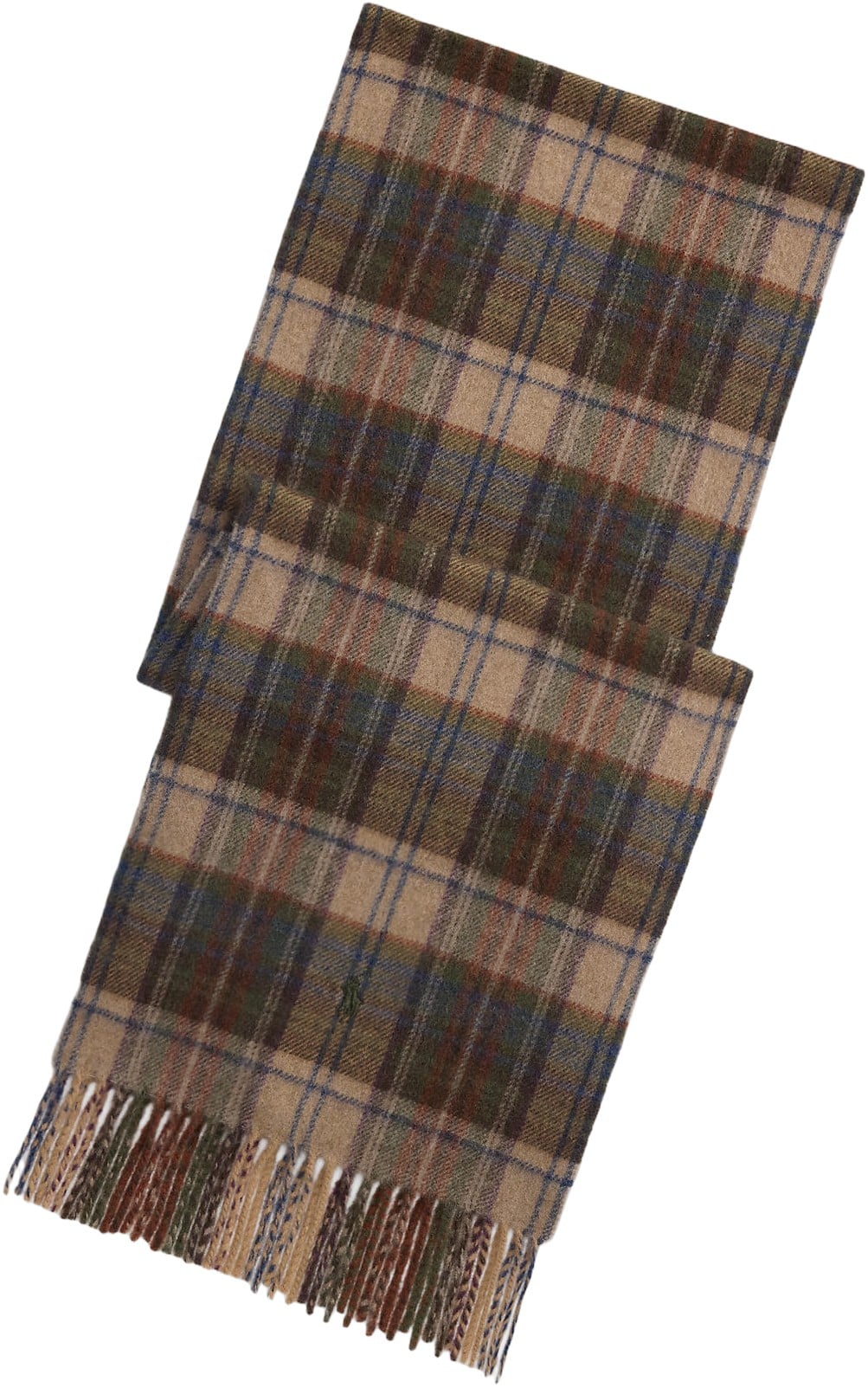 Plaid Woolcashmere Scarf