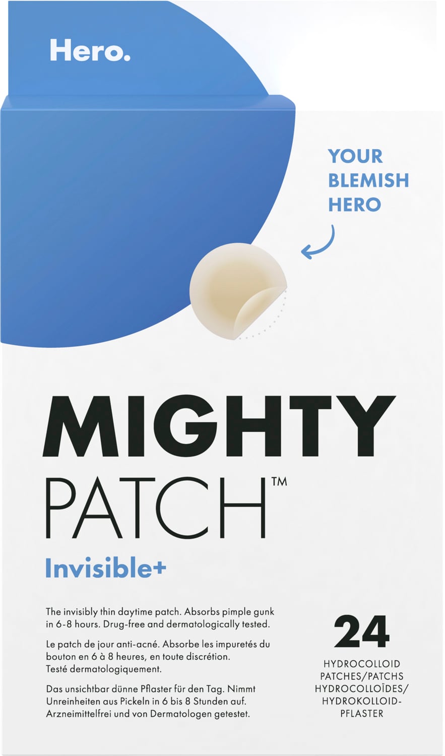 Hero Mighty Patch Invisible Plus 24