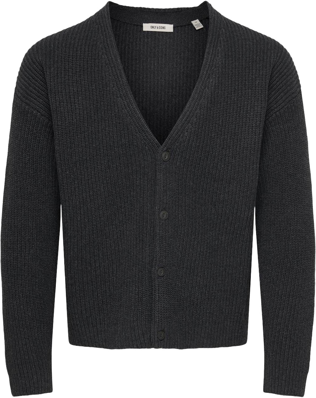 Onshugo Crop LS Cardigan Knit