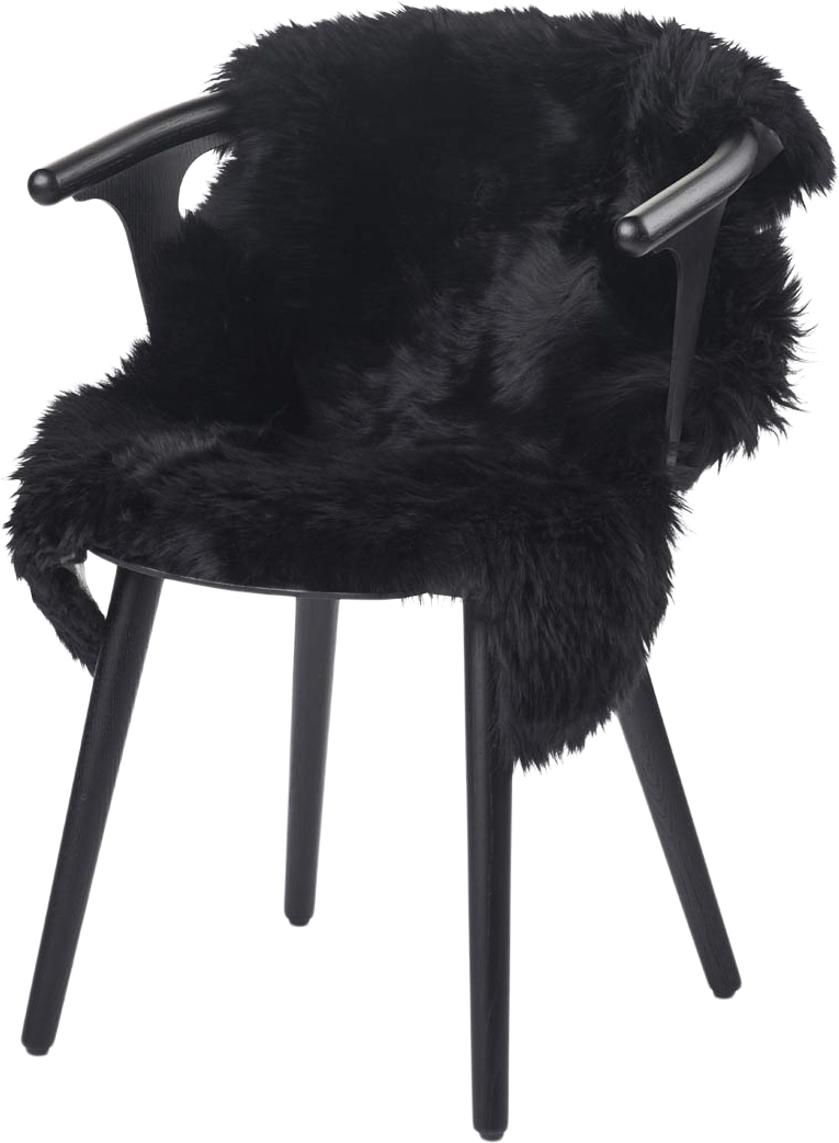 Sheepskin, Longwool Black