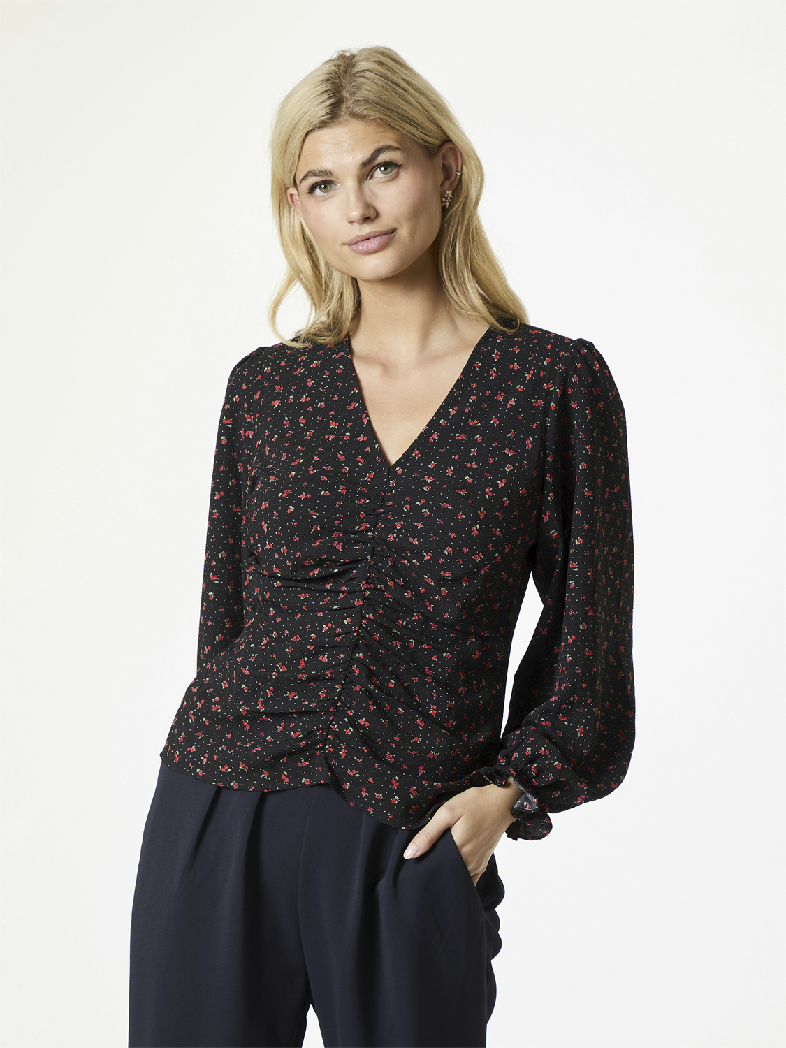 Katinka Floral Dots Blouse