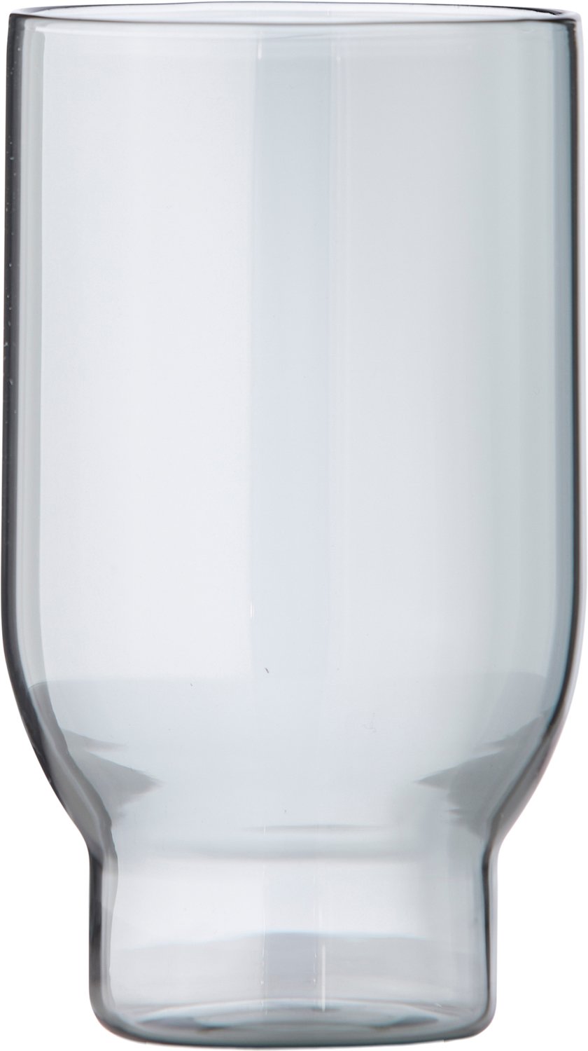 Water Glass, 2 PCS, Tall, Smoke, 65110s