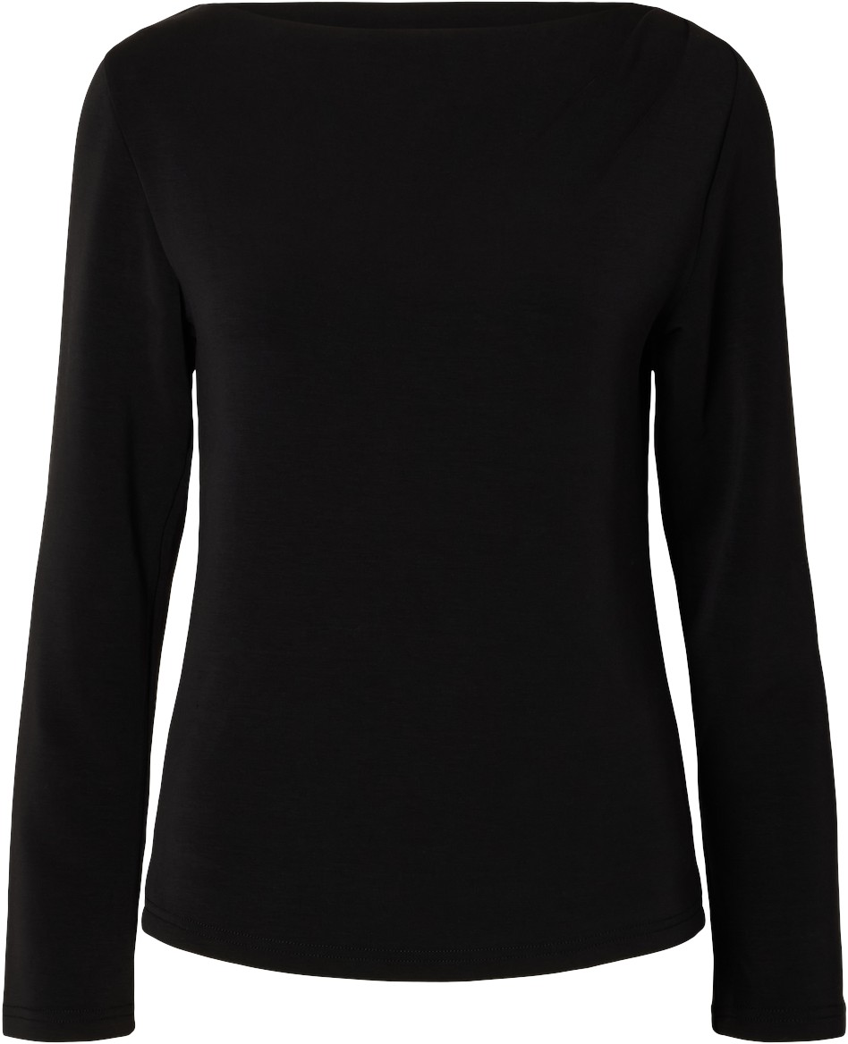 Slftenny LS Draped Boatneck TOP