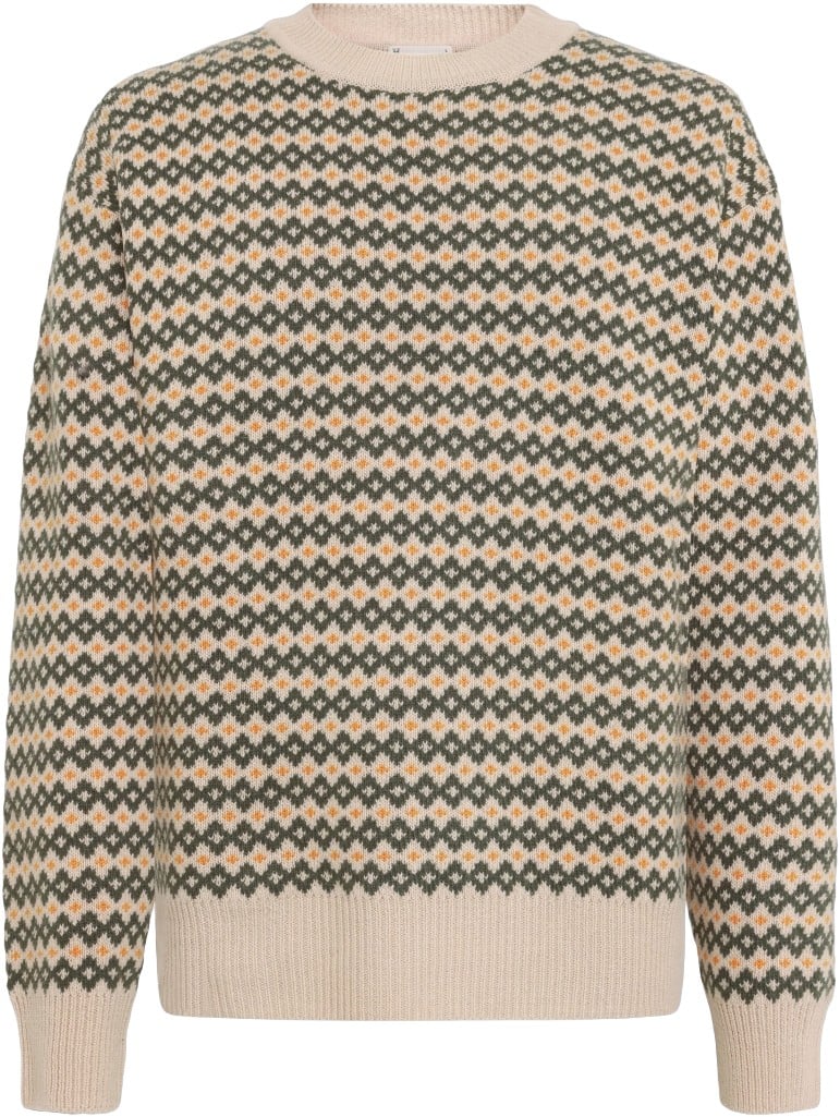 Lambswool Jacquard Sweater