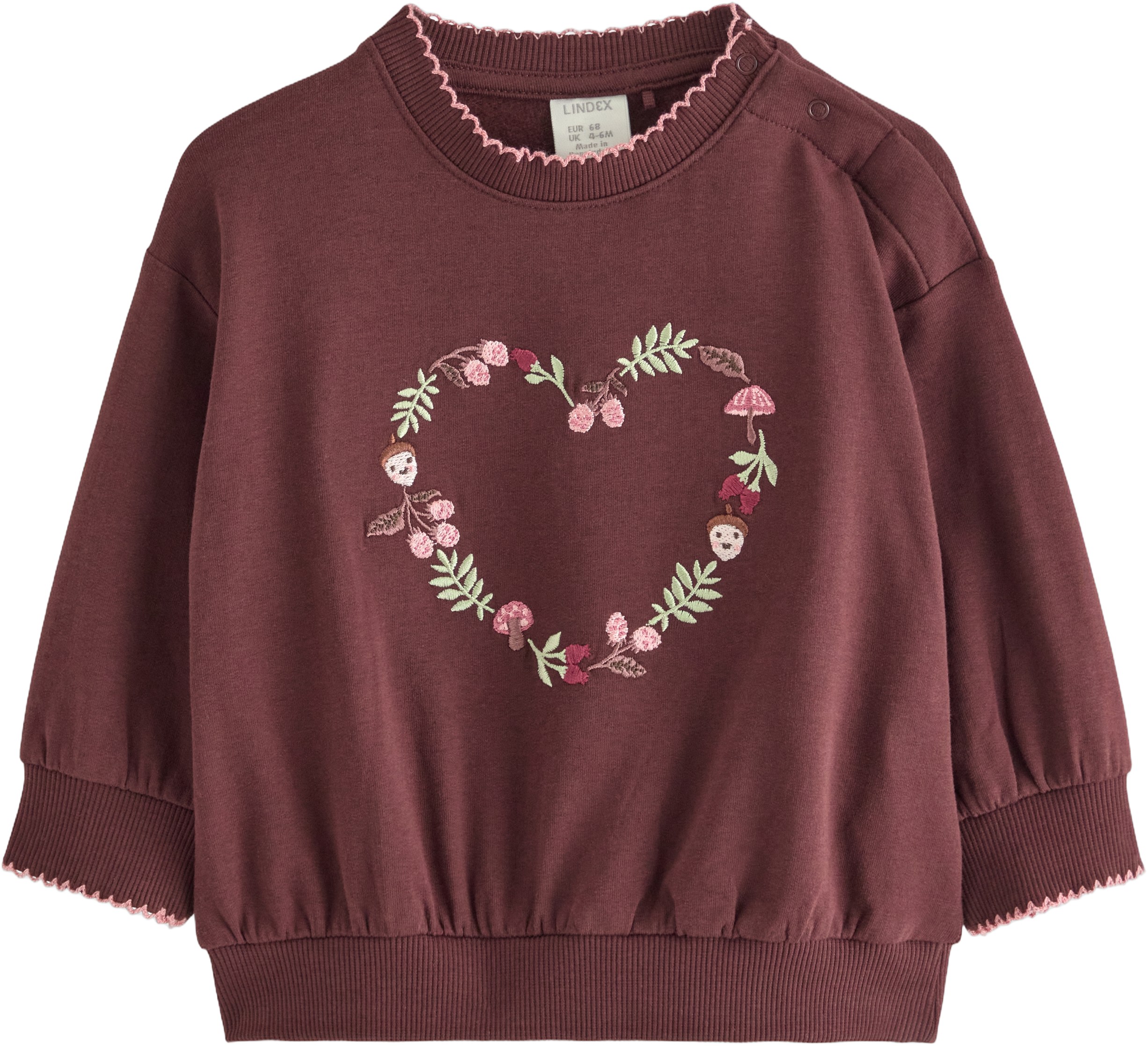 Sweater Volume Heart Embo pi