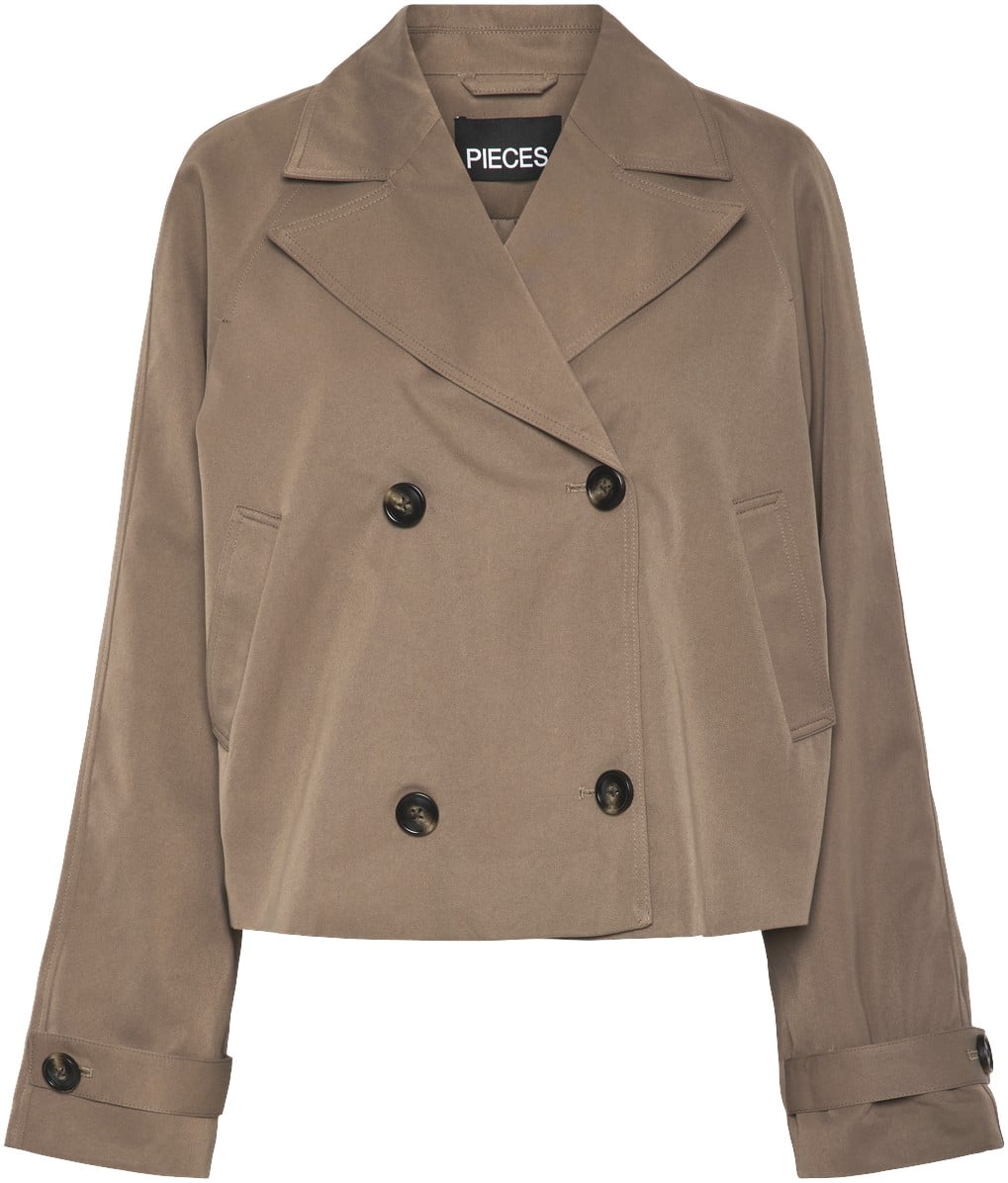 Pcscarlett LS Short Trenchcoat Noos