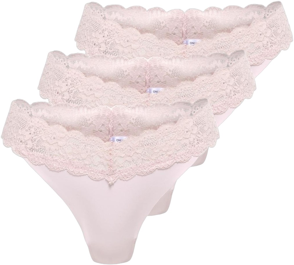 Onlchloe Lace S. S Thong 3pack ACC