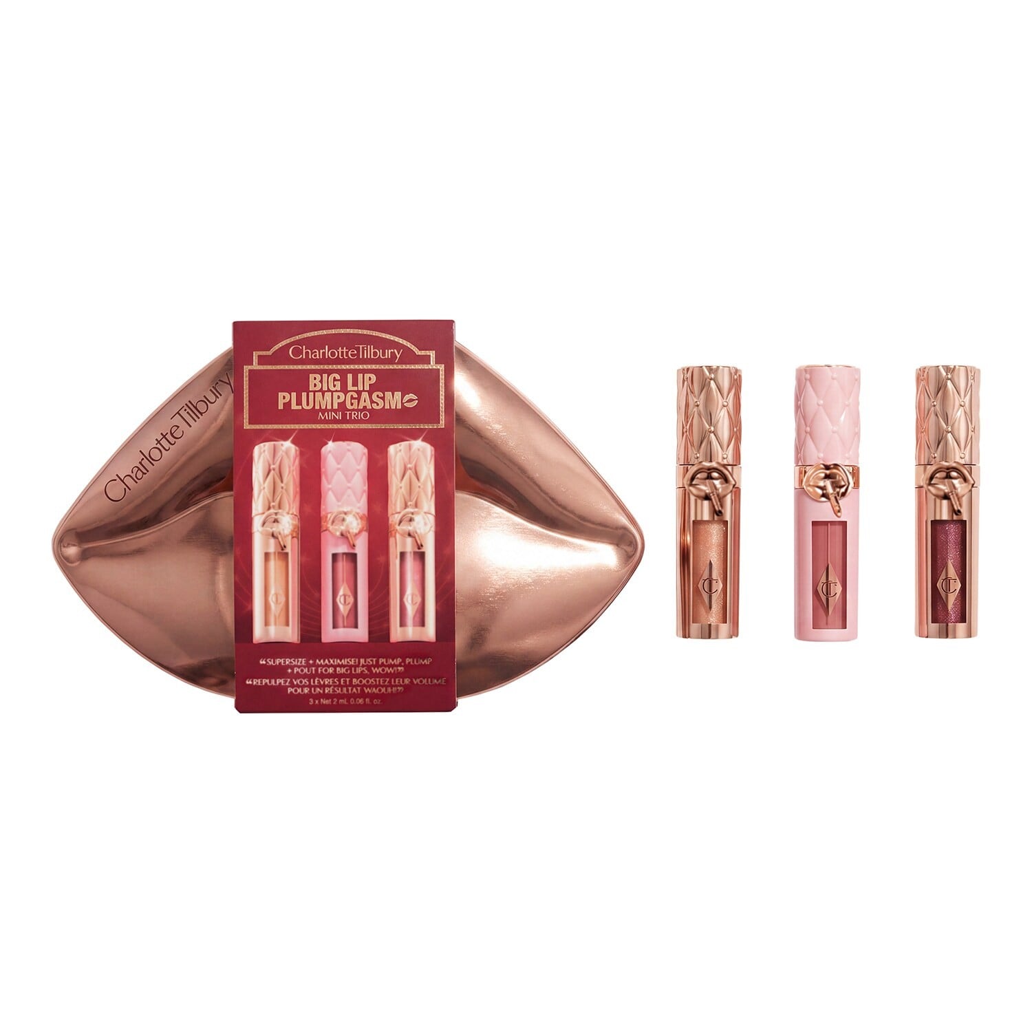 Big Lip Plumpgasm Mini Trio Trio-gaveæske til Læber