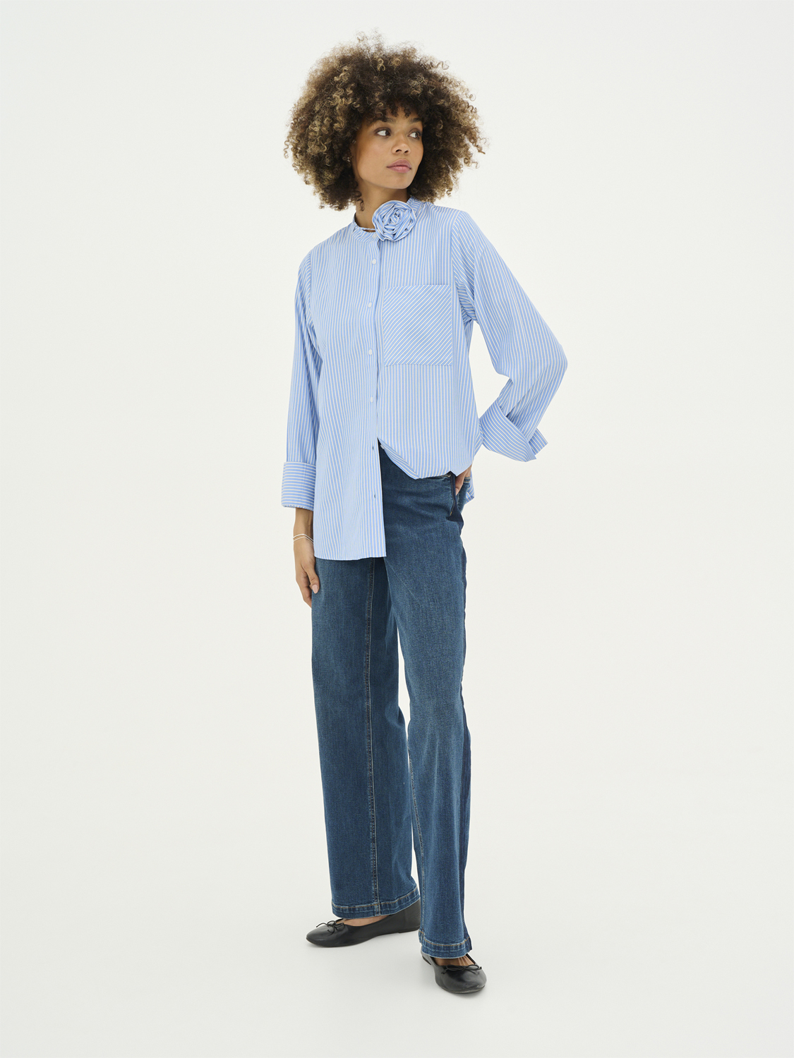 Cuvarina Ami Wide Leg Jeans