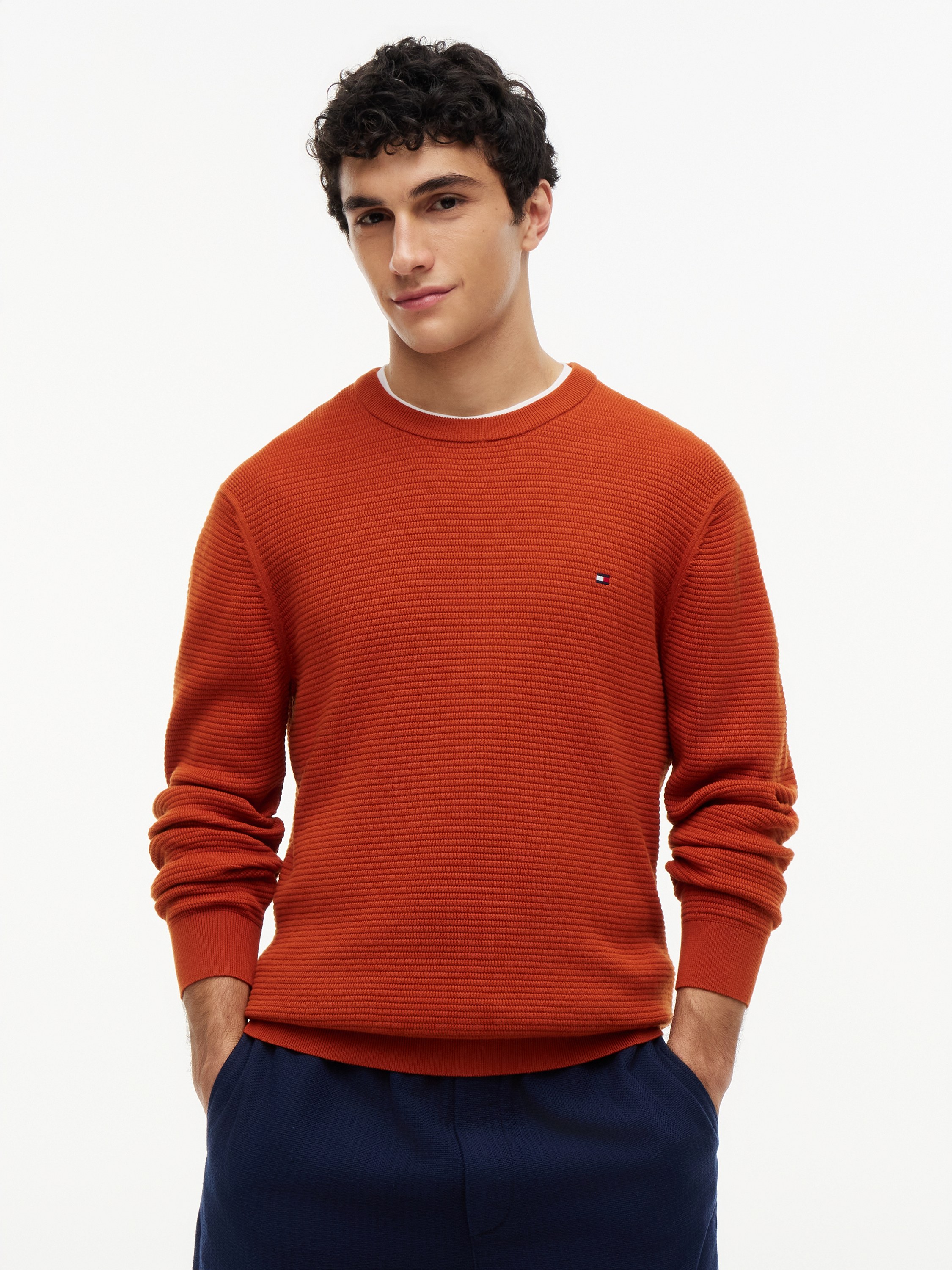 Seasonal Structure Crew Neck