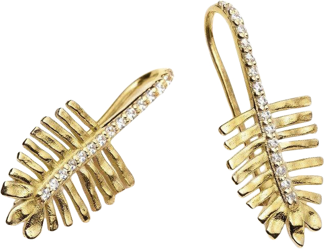 Tulsi Leaf Earrings