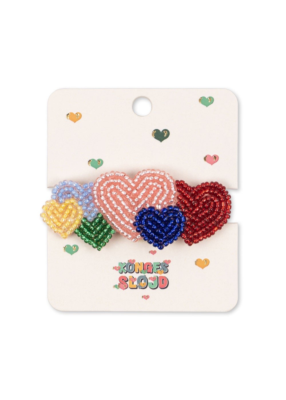 Coeur Beaded Hair Clip