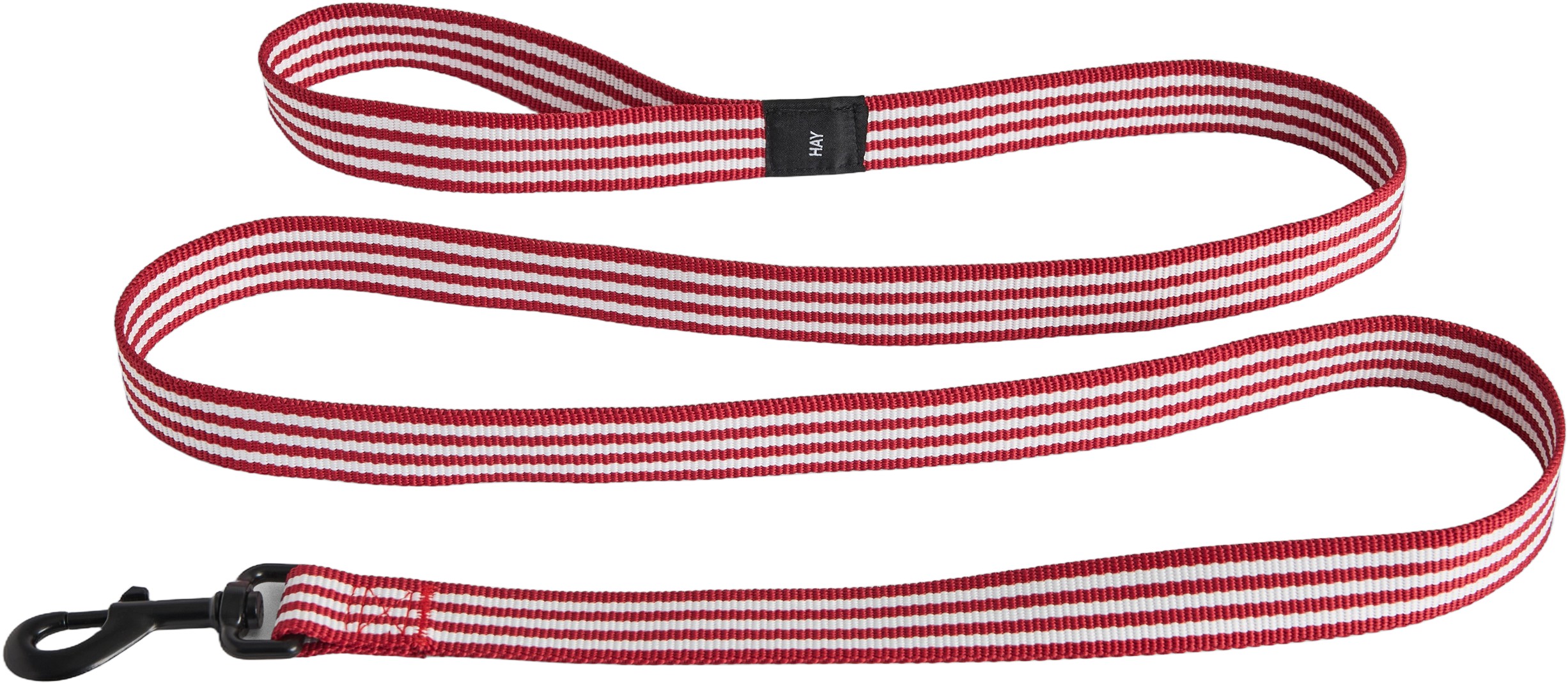 HAY Dogs Leashflat M/l-red and whi
