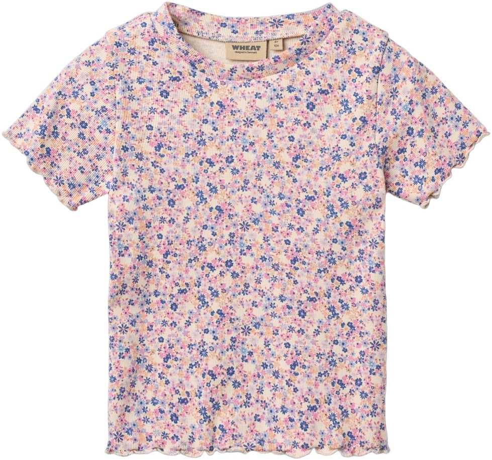 KortÃ¦rmet Rib Tshirt Alicia