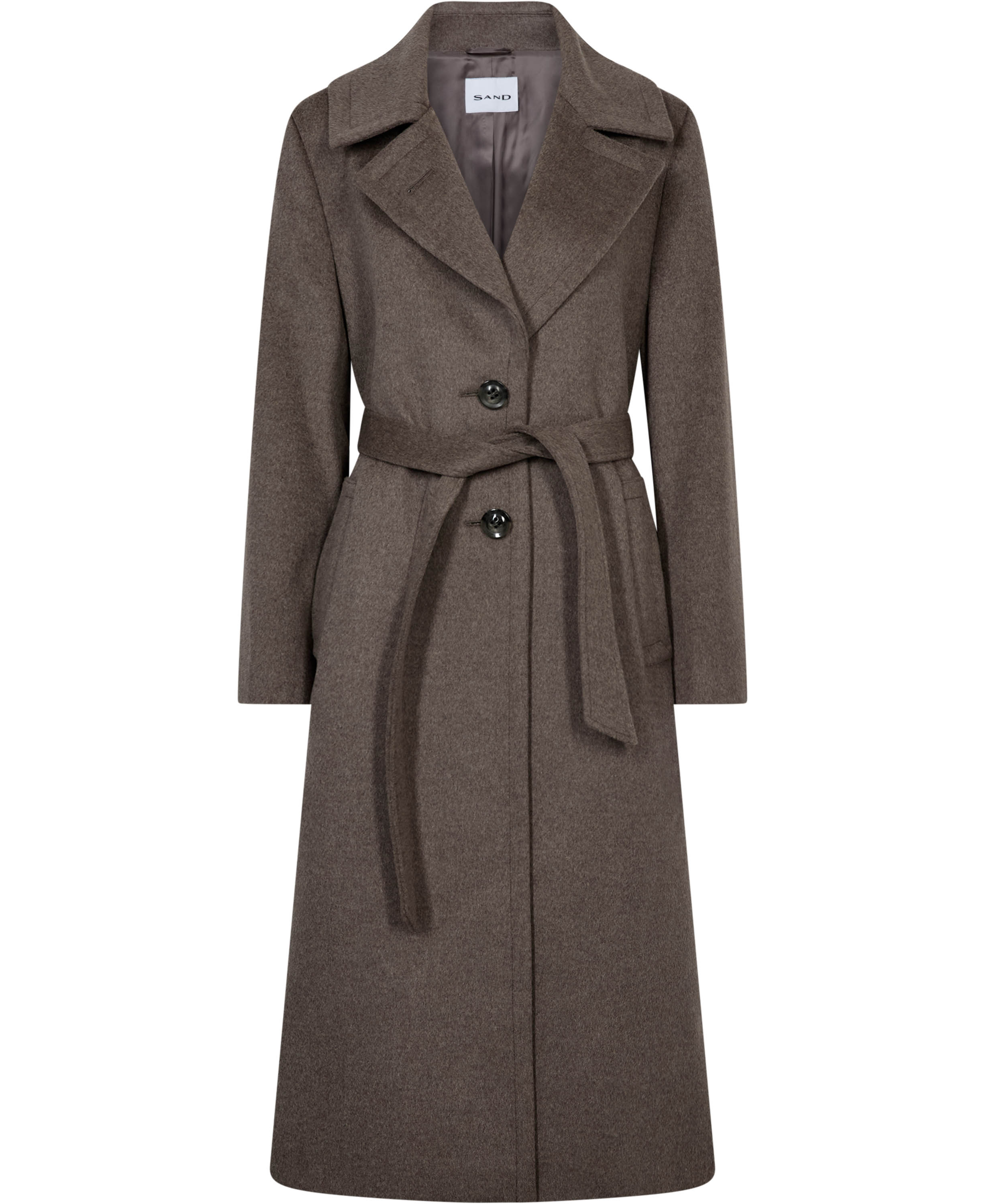 Cashmere Coat W Clareta Long