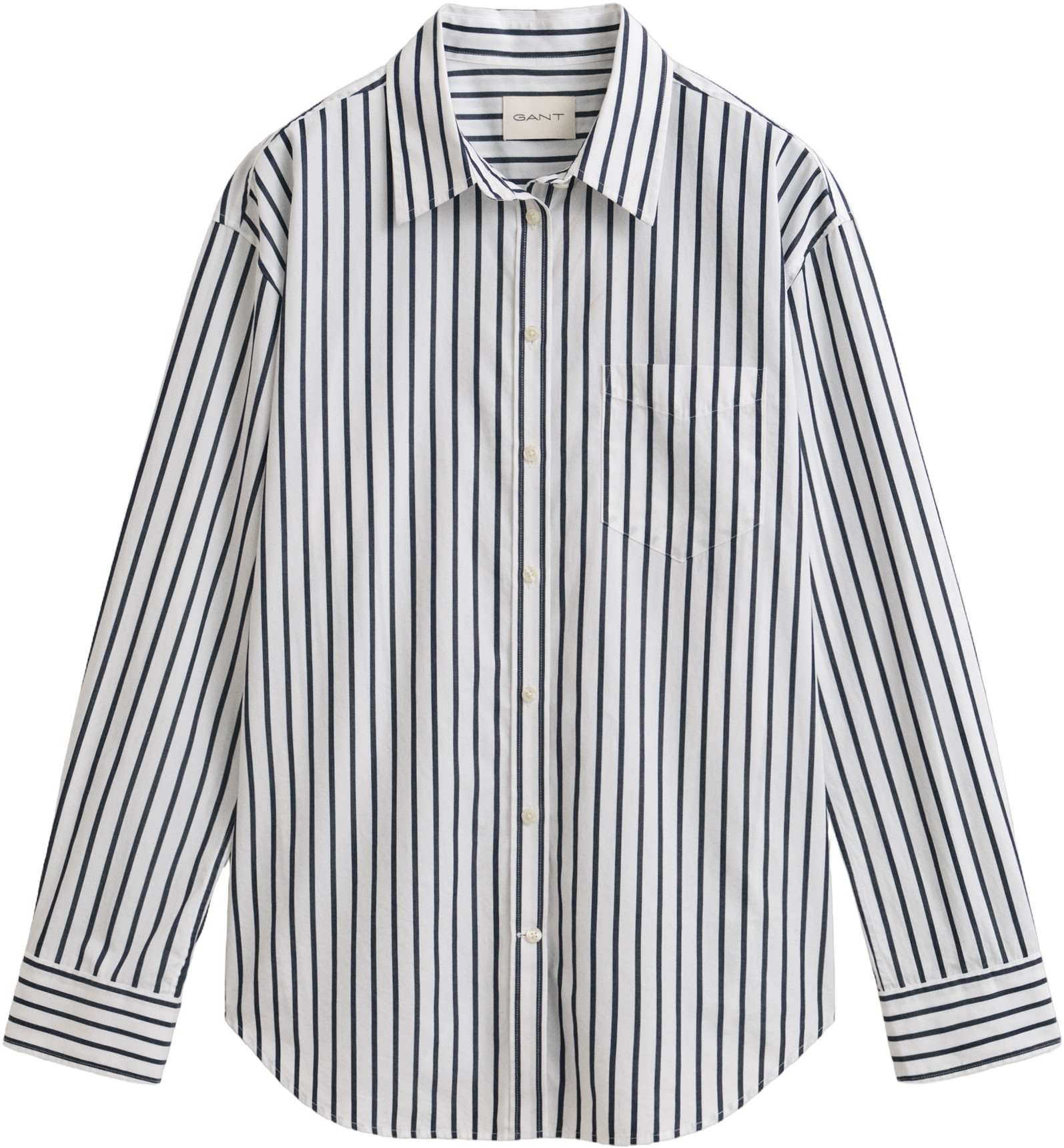 REL Classic Poplin Striped Shirt