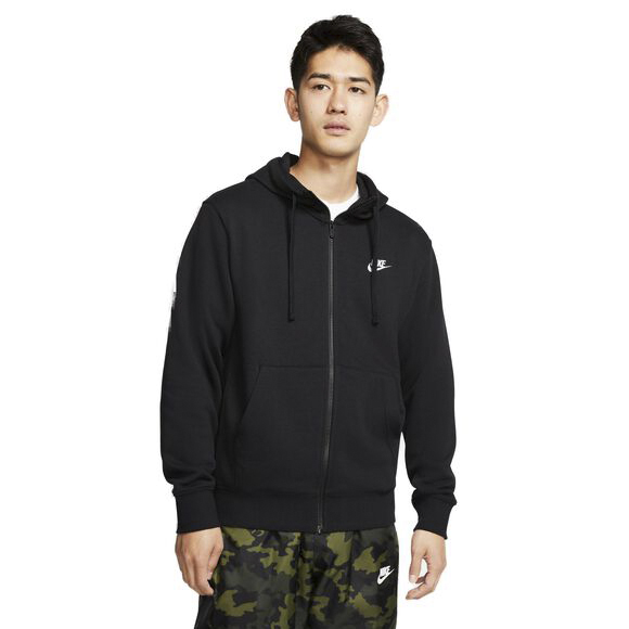Sportswear Club Fullzip Hættetrøje