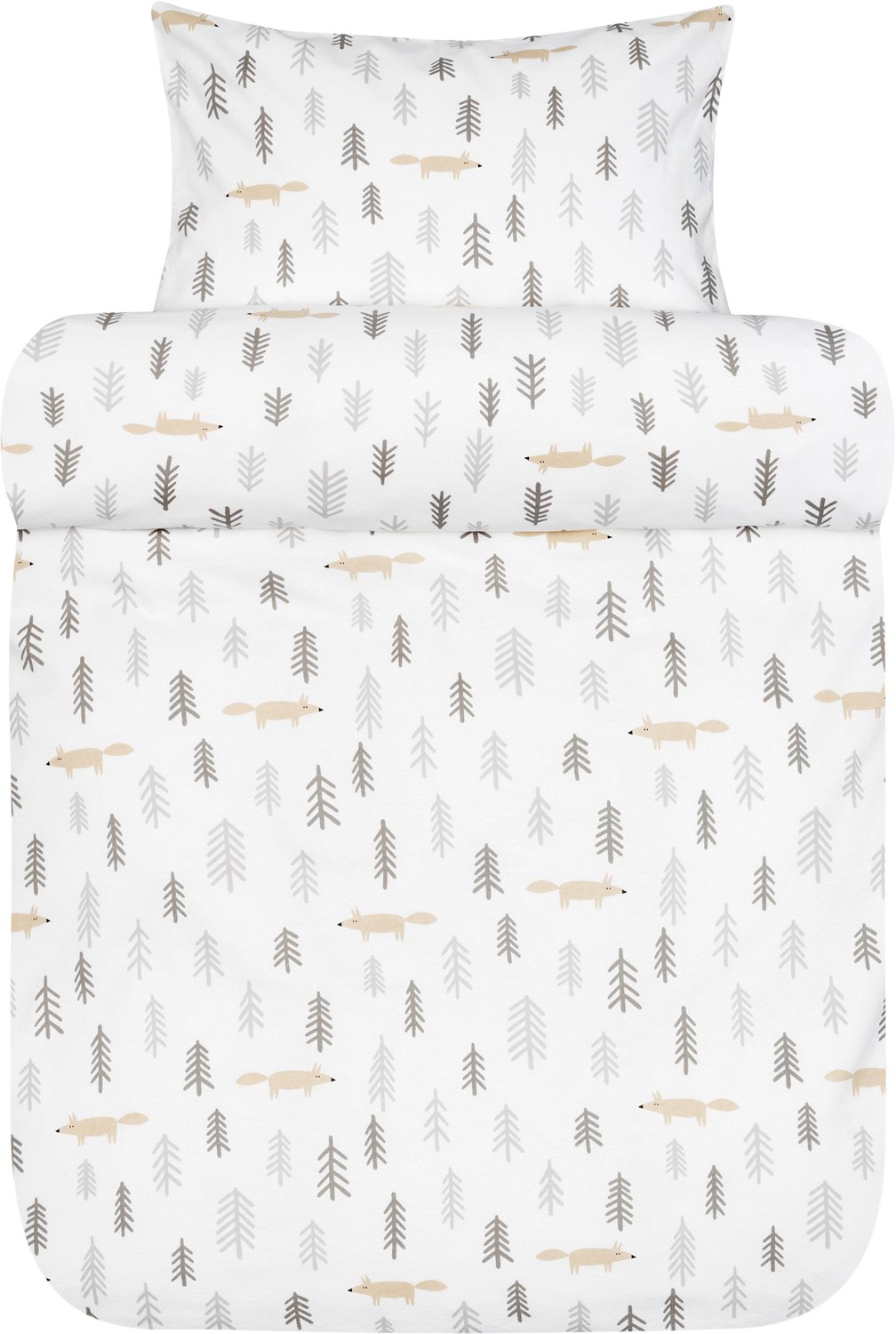 Skovtur Baby Sengesæt Dæmpet Brun