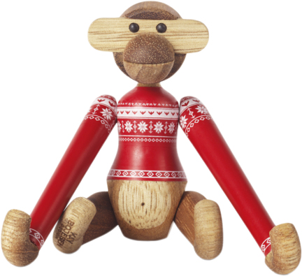 Billede af Abe Julesweater 2024 Mini Teak/limba