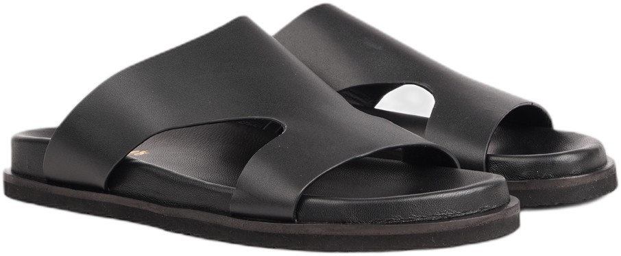 Sassano Wide Strap Leather Sandal