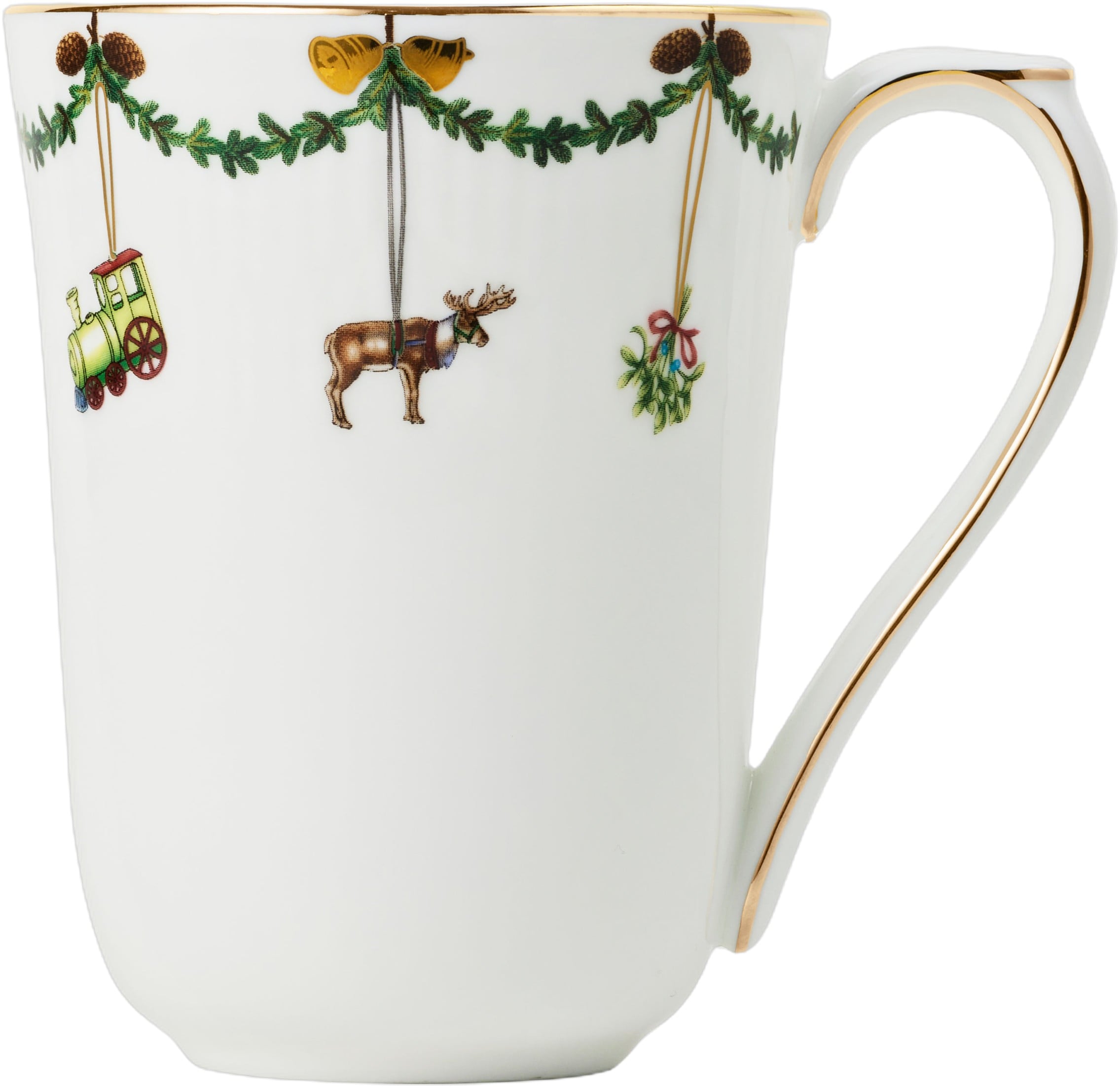 Star Fluted Cup 36cl Dec.no. 2