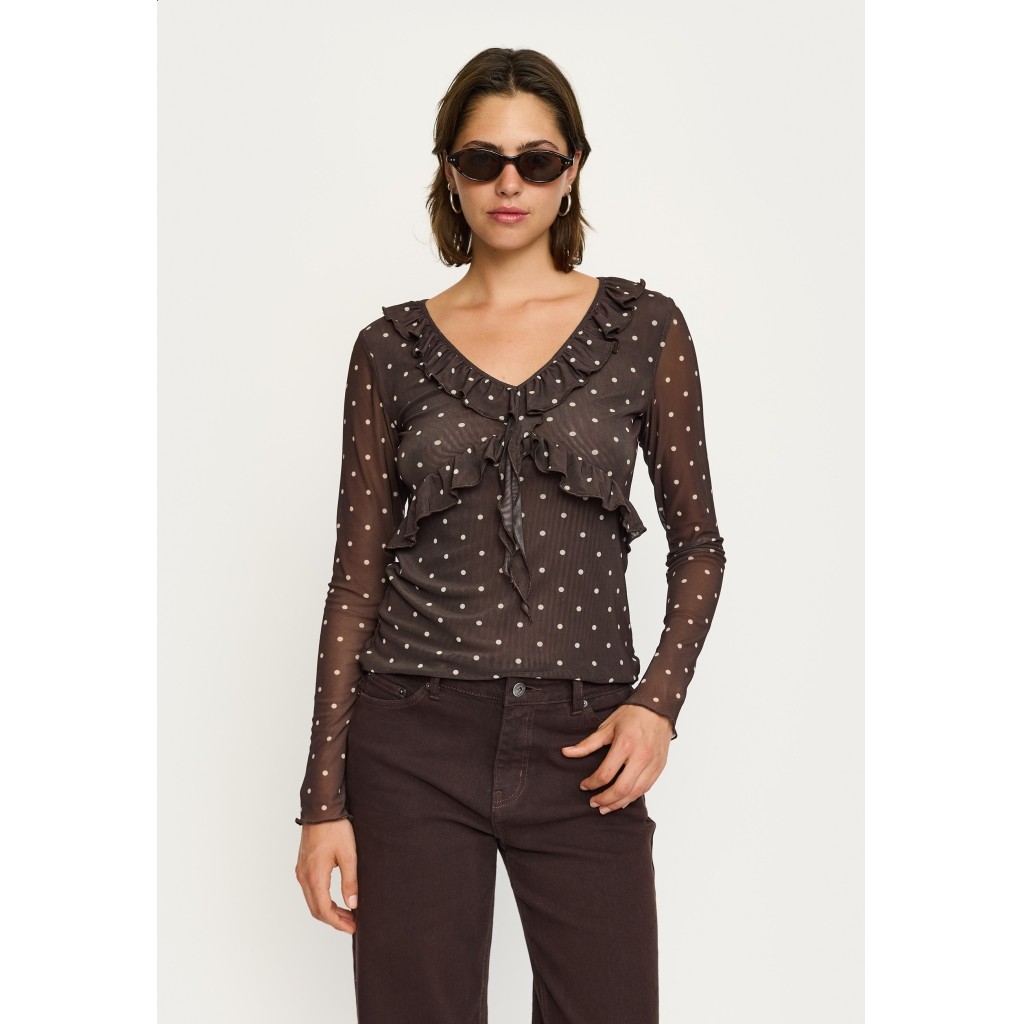 Srroselyn Frilled Top