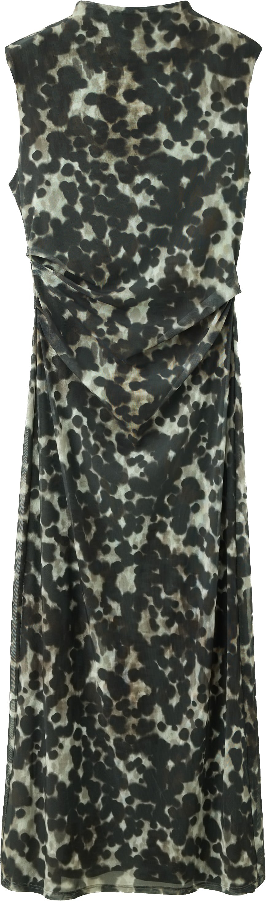 Printed Mesh Dress