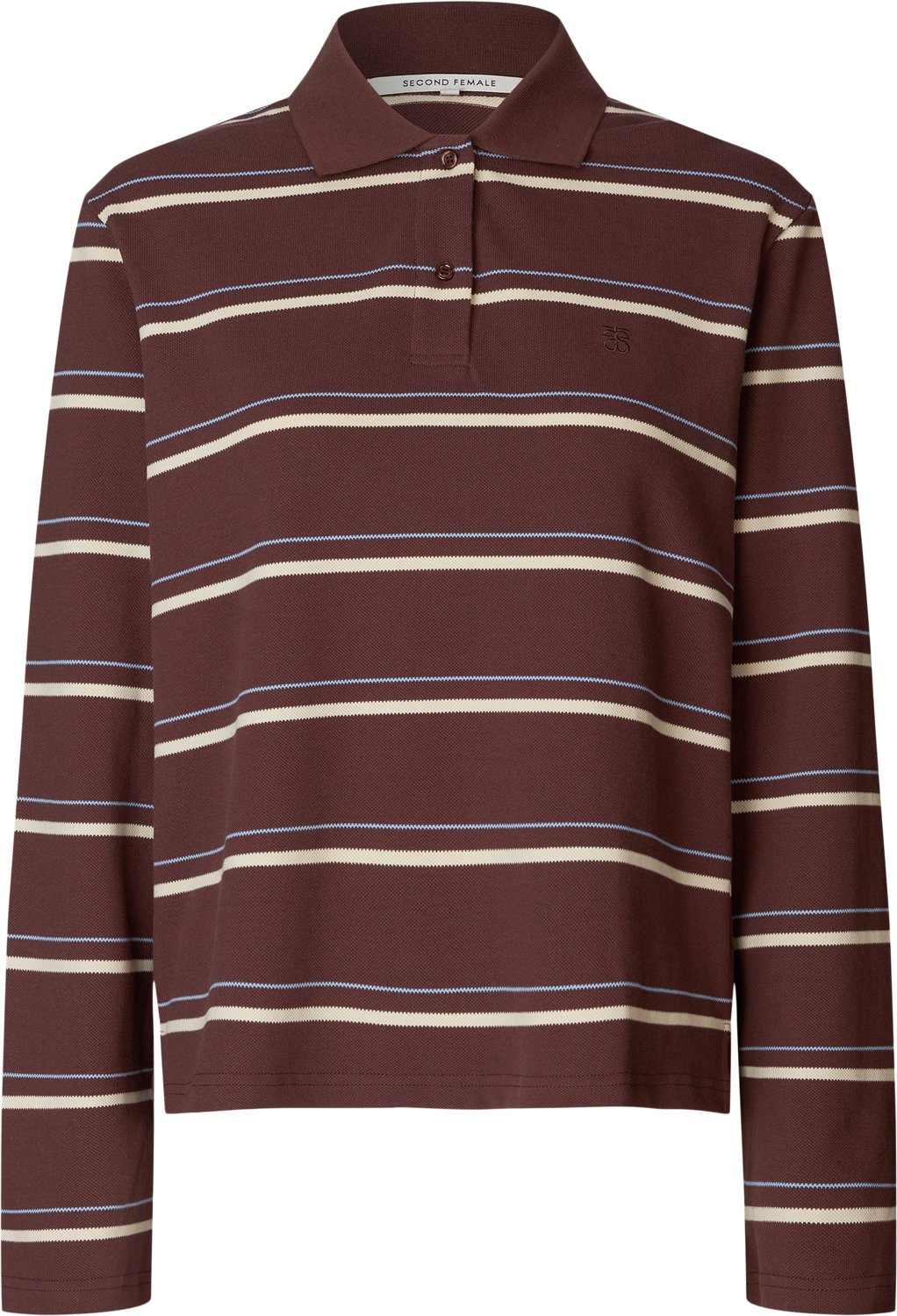 Lovella Striped Polo LL Tee