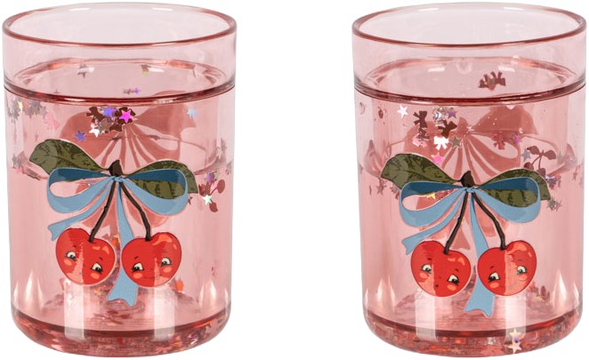 2 Pack Glitter Cups