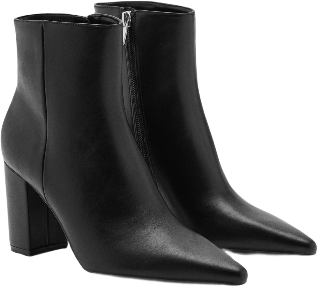 Ankle Boots With Block Heel